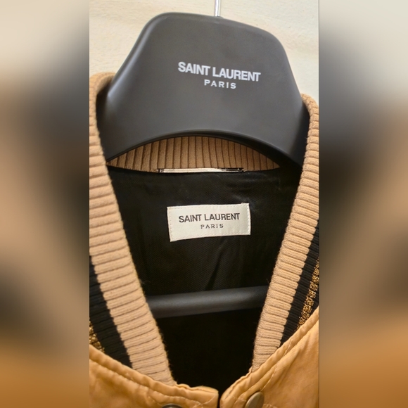 Saint Laurent Teddy Bomber Jacket - Picture 4 of 5